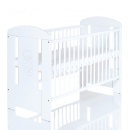 SNOW Baby Komplettzimmer Kinderbett 120x60 Wickelkommode Bettwäsche Set