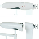 LCP Kids Türschutzgitter - Auto Close und Magnet Verriegelung 76-83 cm