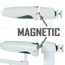 LCP Kids Türschutzgitter - Auto Close und Magnet Verriegelung 76-83 cm