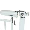 LCP Kids Türschutzgitter - Auto Close und Magnet Verriegelung 76-83 cm