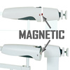 LCP Kids Türschutzgitter - Auto Close und Magnet Verriegelung 76-83 cm