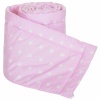 Baby Bettnestchen STARS 420x30 cm rosa & weisse Sterne