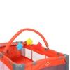 Kinder Reisebett TURIO mit Wickelauflage & Spielbogen orange
