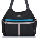LCP Kids Wickeltasche PARIS schwarz