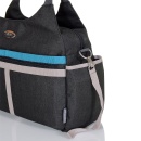 LCP Kids Wickeltasche PARIS schwarz