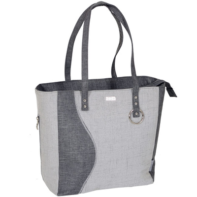 LCP Kids Wickeltasche MILANO silber