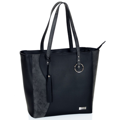 LCP Kids Wickeltasche MILANO IMPERIAL Schwarz 1.0