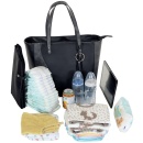 LCP Kids Wickeltasche MILANO IMPERIAL Schwarz 1.0