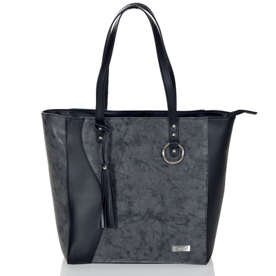 LCP Kids Wickeltasche MILANO IMPERIAL Schwarz 2.0