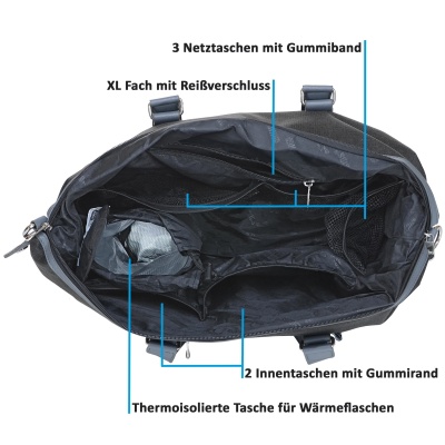 BOCA Freizeit- und Sporttasche schwarz