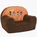Mini Sessel Eulen braun